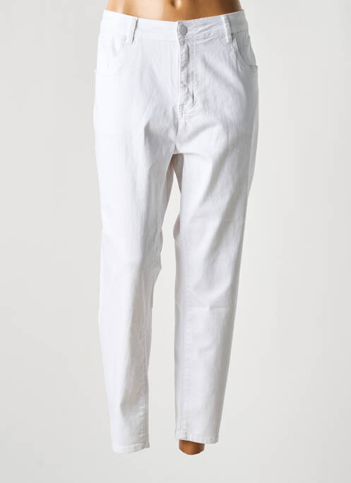 Pantalon 7/8 alb GEVANA femeie