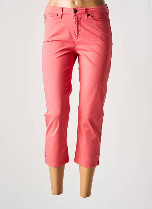 Pantalon trei sferturi roz GUY DUBOUIS femeie