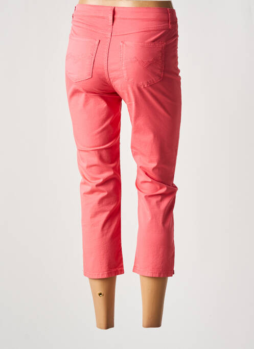 Pantalon trei sferturi roz GUY DUBOUIS femeie