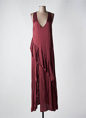 Rochie lungă roșu ANGELA DAVIS femeie