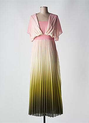 Rochie lungă roz KING KONG femeie