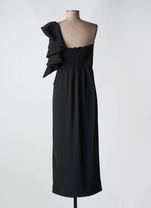 Rochie lungă negru ANGELA DAVIS femeie