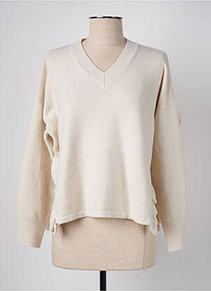 Pulover bej ANGELA DAVIS femeie