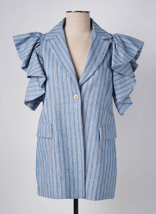 Sacou albastru ANGELA DAVIS femeie