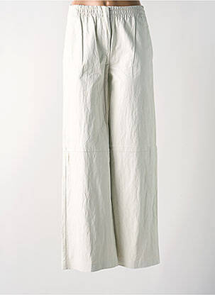 Pantalon evazat gri ANGELA DAVIS femeie