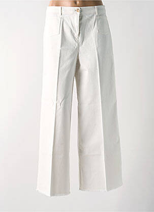 Blugi cu croială evazată alb DIANA GALLESI femeie