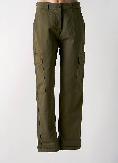 Pantalon cargo verde ANGELA DAVIS femeie