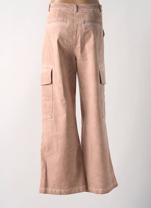 Pantalon cargo roz ANGELA DAVIS femeie