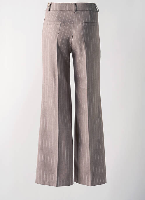 Pantalon evazat maro ANGELA DAVIS femeie