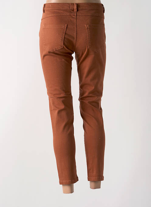 Blugi cu croială slim elasticitate mărime normală maro DIANA GALLESI femme