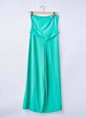 Salopetă-pantalon verde ANGELA DAVIS femeie