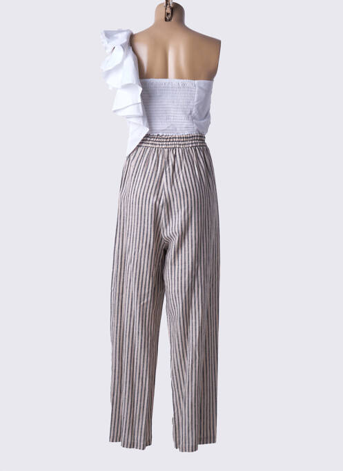 Salopetă-pantalon bej ANGELA DAVIS femeie