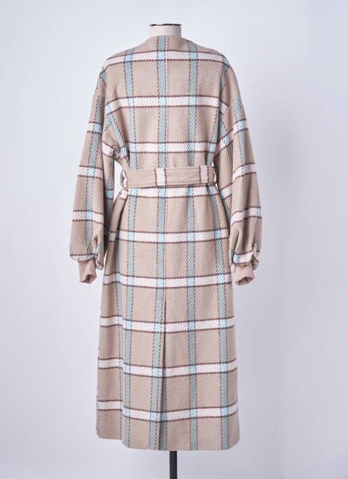 Palton lung bej LUMINA femeie