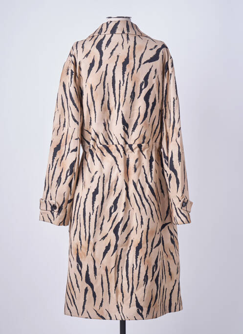 Palton lung bej CARLA MONTANARINI femeie