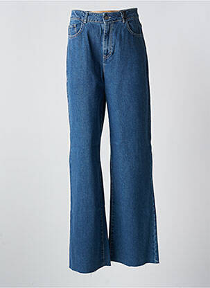 Blugi cu croială largă albastru LUMINA femeie