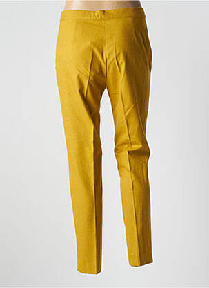 Pantalon slim elasticitate mărime normală galben DIANA GALLESI femeie