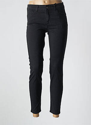 Pantalon 7/8 elasticitate mărime normală negru CARACTERE femeie