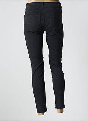 Pantalon 7/8 elasticitate mărime normală negru CARACTERE femeie