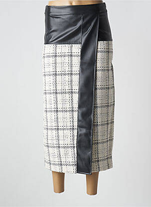 Fustă lungă bej ANGELA DAVIS femeie