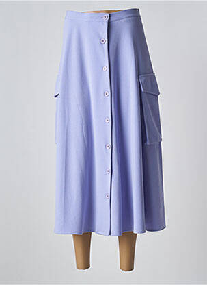 Fustă lungă violet LUMINA femeie