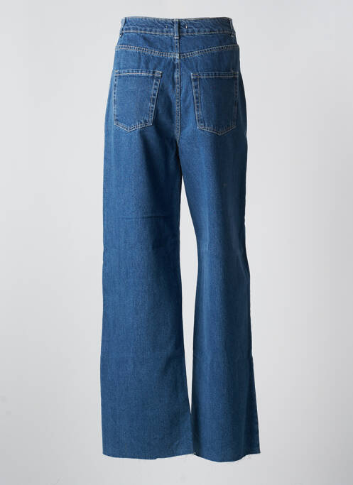 Blugi cu croială largă albastru LUMINA femeie