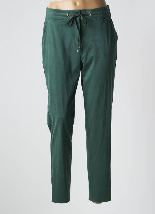 Pantalon slim verde DIANA GALLESI femeie