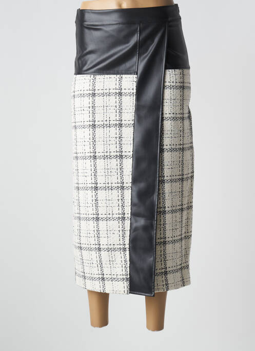 Fustă lungă bej ANGELA DAVIS femeie