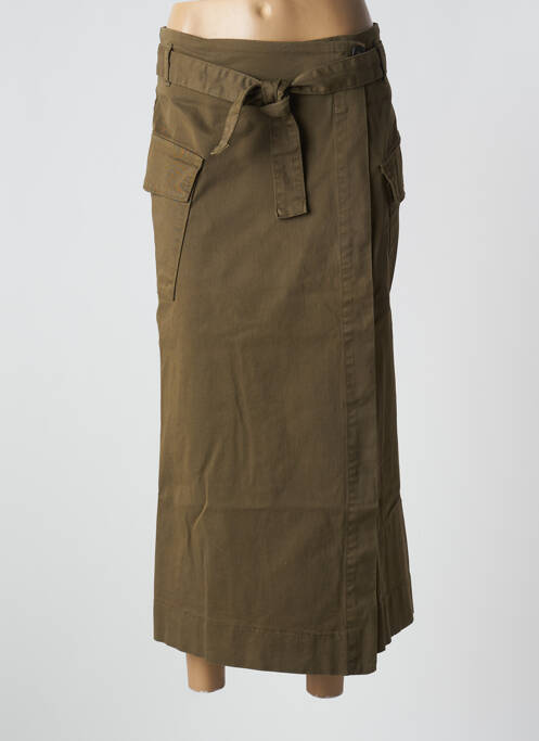 Fustă lungă verde ANGELA DAVIS femeie