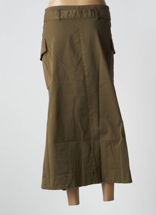 Fustă lungă verde ANGELA DAVIS femeie