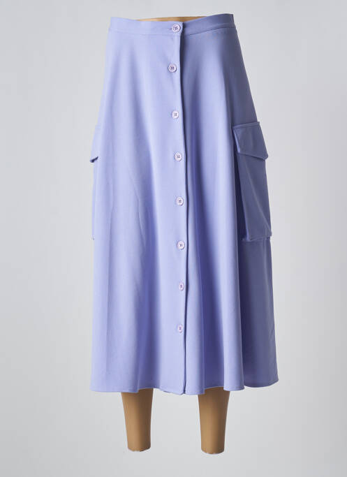 Fustă lungă violet LUMINA femeie