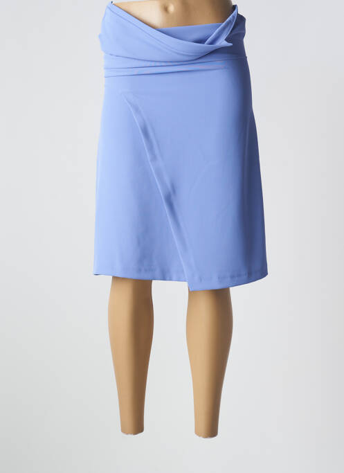 Fustă midi violet KING KONG femeie