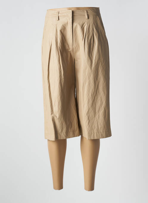 Pantalon trei sferturi bej ANGELA DAVIS femeie