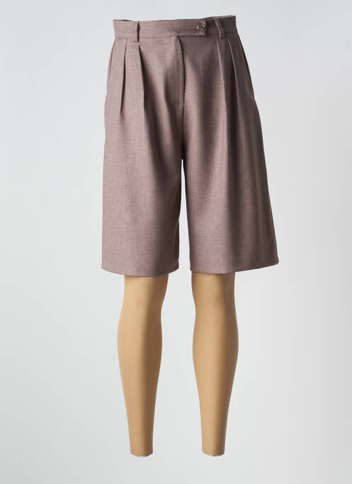 Bermudă maro ANGELA DAVIS femeie