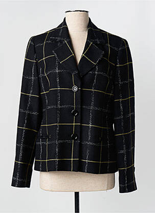 Sacou buzunare negru LUCIA femeie