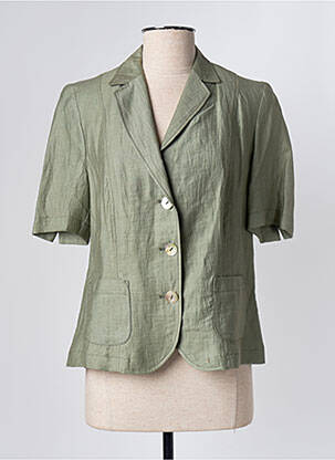Sacou buzunare verde BARBARA LEBEK femeie