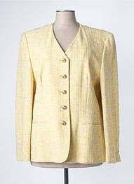 Sacou buzunare galben BIANCA femme