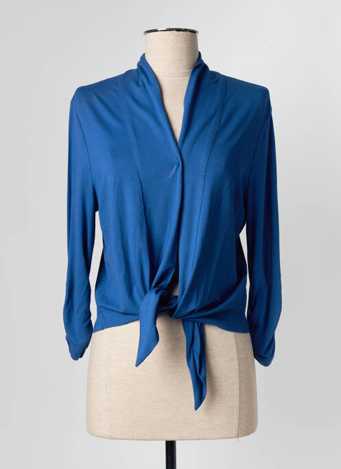 Vestă cu mâneci lungi albastru BARBARA LEBEK femeie