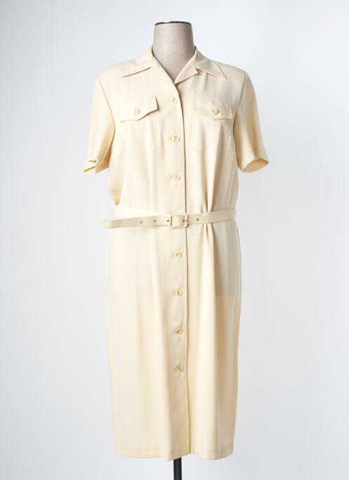 Rochie midi bej GUITARD femeie