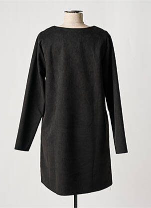 Rochie scurtă mâneci lungi mâneci lungi negru QUATRE VINGT JOURS femeie