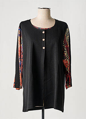 Top negru GRIFFON femeie