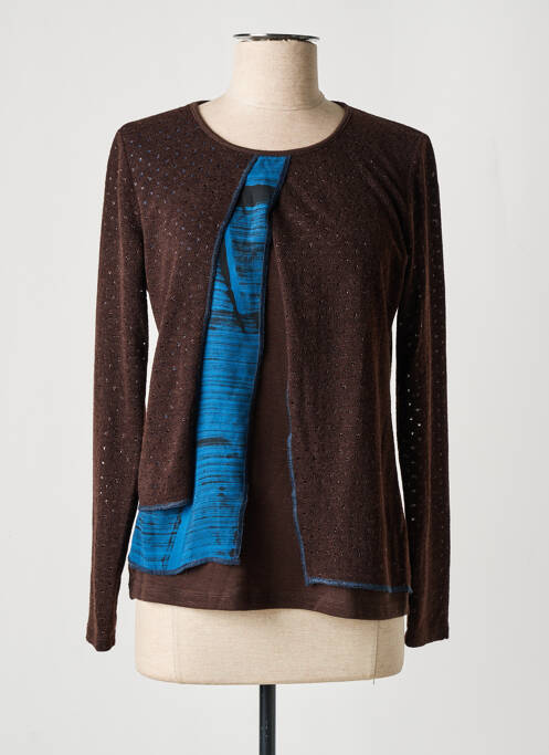 Pulover maro PAZ TORRAS femeie