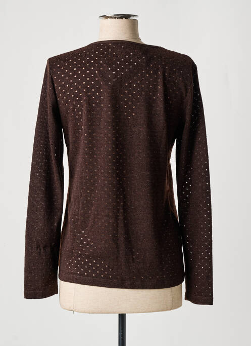 Pulover maro PAZ TORRAS femeie