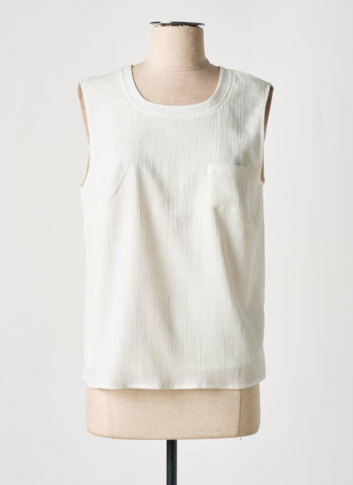 Top alb GRIFFON femeie