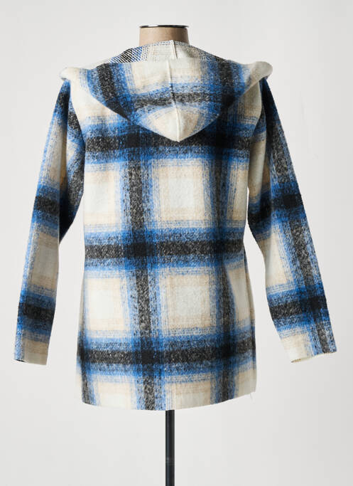 Palton lung albastru I.ODENA femeie