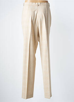 Pantalon slim talie elastică bej SAINT HILAIRE femeie