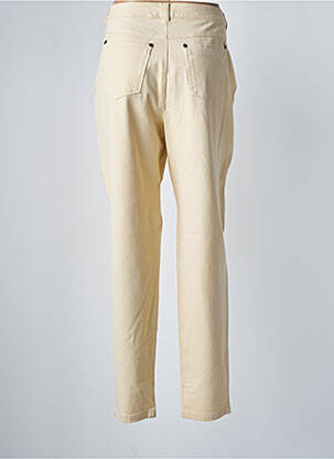 Pantalon slim buzunare bej LUCIA femeie