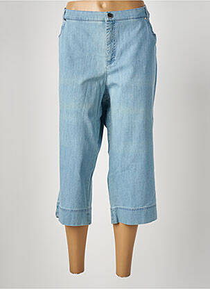 Pantalon trei sferturi albastru LUCIA femeie