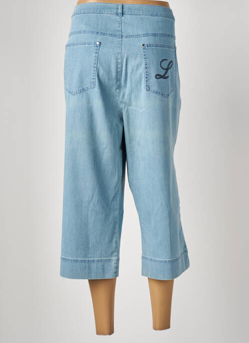 Pantalon trei sferturi albastru LUCIA femeie