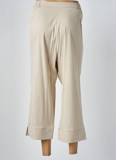 Pantalon trei sferturi bej KARTING femeie