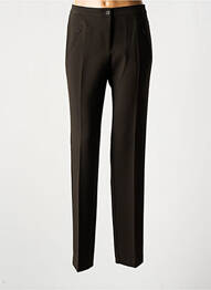 Pantalon slim buzunare talie înaltă maro PAZ TORRAS femme